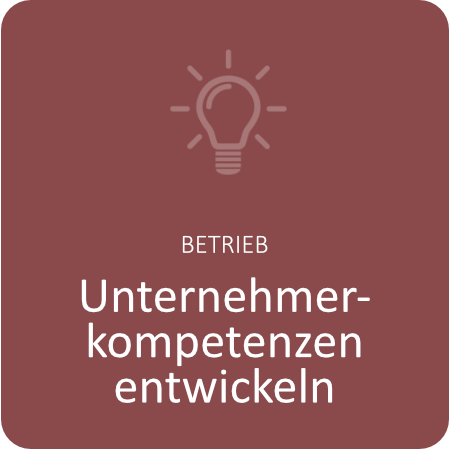 Unternehmerkompetenzen entwickeln